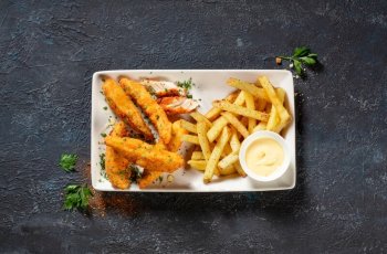 Куриные пальчики.